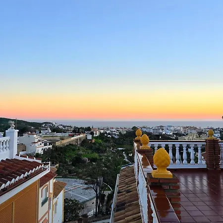 Casa Luna-rooftop Terrace-torrox Pueblo