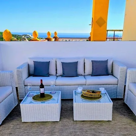 Casa Luna-rooftop Terrace-torrox Pueblo טורוקס