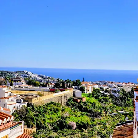 Casa Luna-rooftop Terrace-torrox Pueblo טורוקס